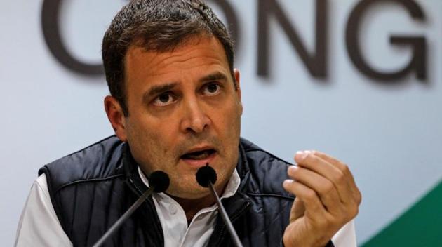 Congress president Rahul Gandhi continued to attack Prime Minister Narendra Modi over the sacking of CBI chief Alok Verma and the Rafale row on Thursday, saying fear had gripped Modi and he couldn’t sleep.(REUTERS)