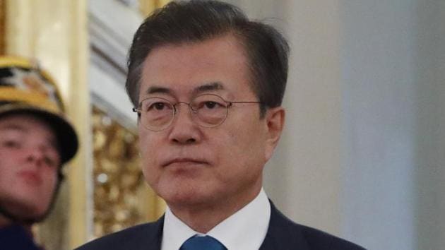 North Korea needs to take “more bold, practical measures for denuclearisation” to ensure sanctions are lifted, the South’s president Moon Jae-in said Thursday. / AFP PHOTO / POOL / SERGEI KARPUKHIN(AFP) North Korea needs to take “more bold, practical measures for denuclearisation” to ensure sanctions are lifted, the South’s president Moon Jae-in said Thursday. / AFP PHOTO / POOL / SERGEI KARPUKHIN(AFP)