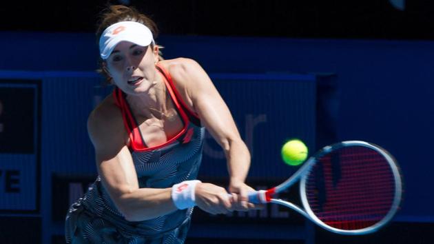 File photo of Alize Cornet.(AFP)