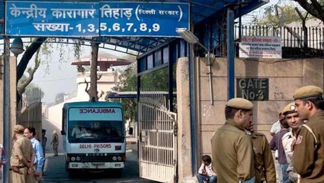 File photo of Tihar jail. The Delhi government told the Delhi HC that the new manual would address issues of prison reforms and bring basic uniformity in rules.(HT File Photo)