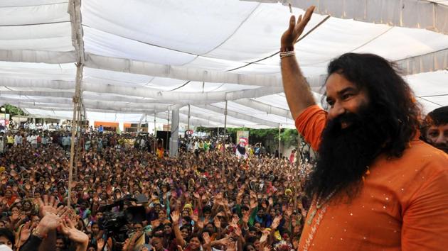 Dera Sacha Sauda chief Gurmeet Ram Rahim was on Friday convicted by a special CBI court for the murder of a journalist in 2002. The court in Panchkula convicted Ram Rahim and three others in the case. The quantum of sentence will be pronounced on January 17. Ram Rahim appeared through video conferencing for the hearing. (Arun Mondhe / HT Archive) Dera Sacha Sauda chief Gurmeet Ram Rahim was on Friday convicted by a special CBI court for the murder of a journalist in 2002. The court in Panchkula convicted Ram Rahim and three others in the case. The quantum of sentence will be pronounced on January 17. Ram Rahim appeared through video conferencing for the hearing. (Arun Mondhe / HT Archive)