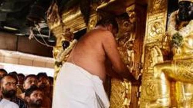 Travancore Devaswom Board, the apex temple body,Friday said it had not even discussed the matter.(AFP)