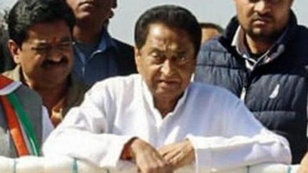 Madhya Pradesh Chief Minister Kamal Nath.(PTI)