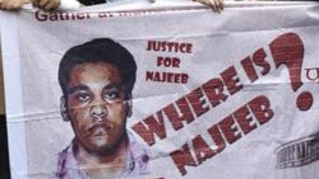 A documentary on missing JNU student Najeeb Ahmad, directed by Sunil Kumar, is 75-minutes long and titled ‘Ammi’.(Arvind Yadav/HT File) A documentary on missing JNU student Najeeb Ahmad, directed by Sunil Kumar, is 75-minutes long and titled ‘Ammi’.(Arvind Yadav/HT File)