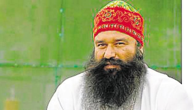 Dera Sacha Sauda chief Gurmeet Ram Rahim was on Friday convicted by a special CBI court for the murder of a journalist in 2002.(File Photo)