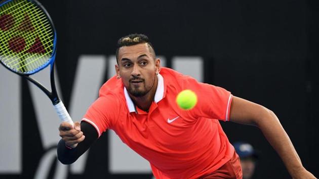 File image of Nick Kyrgios. (AFP) File image of Nick Kyrgios. (AFP)