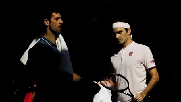 File picture of Roger Federer, Novak Djokovic(REUTERS)
