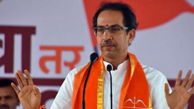 Shiv Sena chief Uddhav Thackeray on Sunday said one who will trounce the Sena was yet to be born. (HT Photo) Shiv Sena chief Uddhav Thackeray on Sunday said one who will trounce the Sena was yet to be born. (HT Photo)