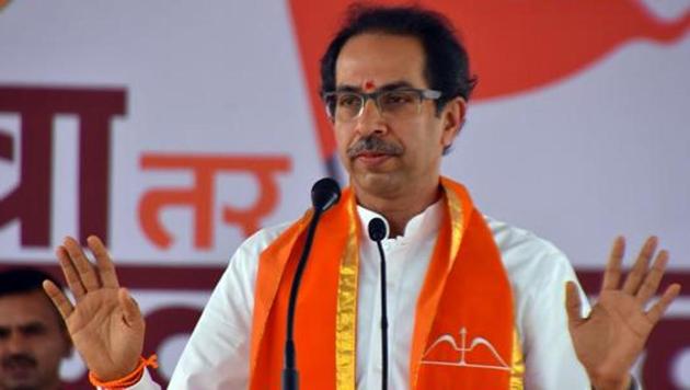Shiv Sena chief Uddhav Thackeray hit back at BJP president Amit Shah for saying those do not ally with the party will be thrashed in the coming elections (File Photo) (HT Photo) Shiv Sena chief Uddhav Thackeray hit back at BJP president Amit Shah for saying those do not ally with the party will be thrashed in the coming elections (File Photo) (HT Photo)