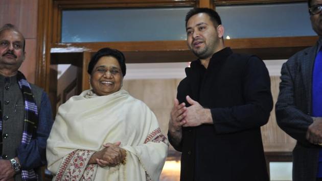 On Monday, RJD vice-president Tejashwi Yadav offered full support to the SP-BSP alliance in Uttar Pradesh for the general elections, saying the alliance was the best thing that could have happened and will go down the history as big step in Indian politics. “We have no doubt that the BJP will be wiped out of UP and Bihar. The SP-BSP alliance has sent a message across the country,” Yadav said. (Deepak Gupta / HT Photo) On Monday, RJD vice-president Tejashwi Yadav offered full support to the SP-BSP alliance in Uttar Pradesh for the general elections, saying the alliance was the best thing that could have happened and will go down the history as big step in Indian politics. “We have no doubt that the BJP will be wiped out of UP and Bihar. The SP-BSP alliance has sent a message across the country,” Yadav said. (Deepak Gupta / HT Photo)