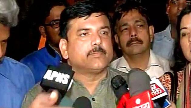 Aam Aadmi Party member of Parliament and petitioner in the Rafale case, Sanjay Singh, on Monday filed a review petition in the Supreme Court asking it to review the December 14, 2018 judgment dismissing pleas demanding a court-monitored CBI probe into the alleged irregularities in the procurement of 36 Rafale fighter jets. (ANI Photo) Aam Aadmi Party member of Parliament and petitioner in the Rafale case, Sanjay Singh, on Monday filed a review petition in the Supreme Court asking it to review the December 14, 2018 judgment dismissing pleas demanding a court-monitored CBI probe into the alleged irregularities in the procurement of 36 Rafale fighter jets. (ANI Photo)