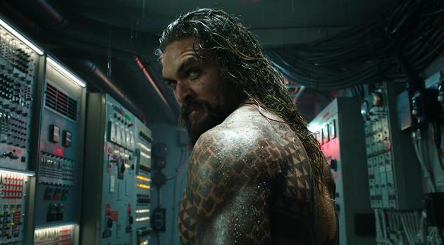 This image released by Warner Bros. Pictures shows Jason Momoa in a scene from Aquaman.(AP)