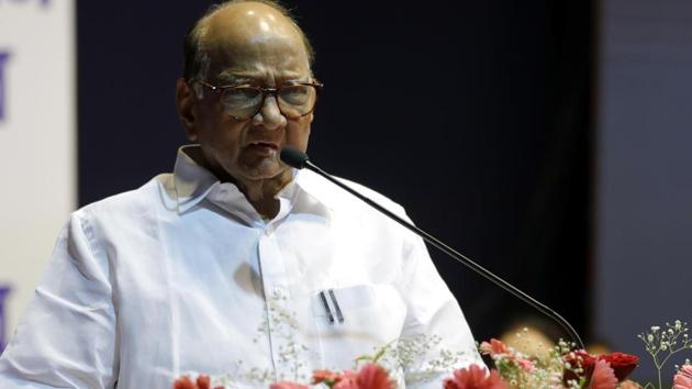NCP chief Sharad Pawar has denied any alliance talks between his party and the MNS for the upcoming Lok Sabha elections. (HT File) NCP chief Sharad Pawar has denied any alliance talks between his party and the MNS for the upcoming Lok Sabha elections. (HT File)