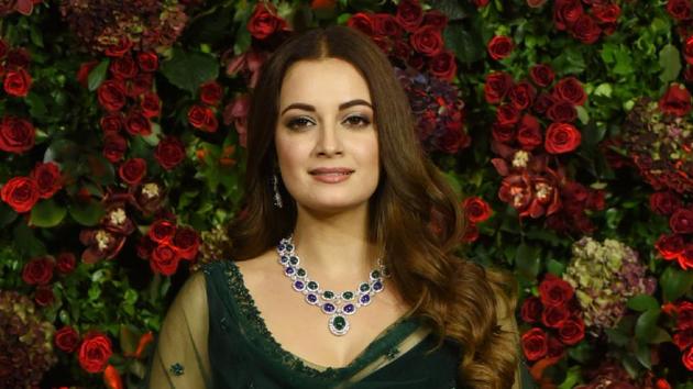 Dia Mirza has worked with Rajkumar Hirani in Lage Raho Munna Bhai and Sanju.(AFP)