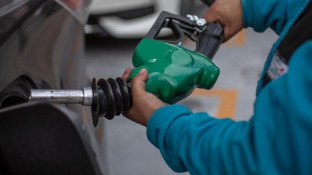 Petrol price breached the ₹70 a litre-mark and diesel crossed ₹64-mark Monday after rates were hiked for the fifth consecutive day on rising input cost. (AFP) Petrol price breached the ₹70 a litre-mark and diesel crossed ₹64-mark Monday after rates were hiked for the fifth consecutive day on rising input cost. (AFP)