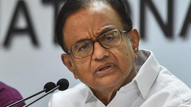Former union minister P Chidambaram questioned defence minister Nirmala Sitharaman’s statement that no terror attacks had taken place since 2014.(AP) Former union minister P Chidambaram questioned defence minister Nirmala Sitharaman’s statement that no terror attacks had taken place since 2014.(AP)
