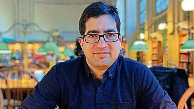 Shah Faesal, who topped the IAS in 2010, recently quit the service over “unabated killings in Kashmir and absence of credible political initiative from the Centre(HT Photo)