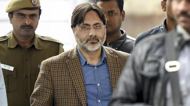 Former Delhi University teacher SAR Geelani was booked for sedition for allegedly raising anti-India slogans at the Delhi press club in 2016.(HT File)