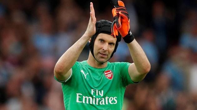 Arsenal goalkeeper Petr Cech.(Action Images via Reuters)