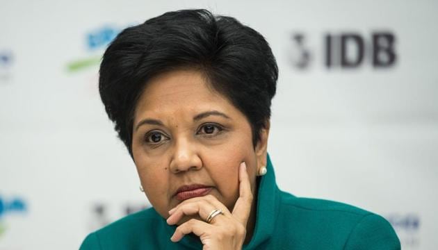 Pepsico’s former CEO, Indian-origin businesswoman Indra Nooyi is under consideration by the Trump White House for the new president of the World Bank - a job which is always held by an American (File Photo)(AFP)