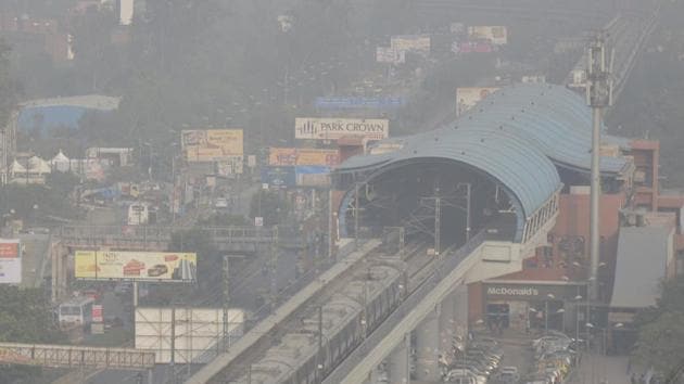 The DMRC runs five restaurants at Kaushambi Metro station which allegedly discharge untreated waste water into the stormwater drains of Kaushambi. (HT File) The DMRC runs five restaurants at Kaushambi Metro station which allegedly discharge untreated waste water into the stormwater drains of Kaushambi. (HT File)
