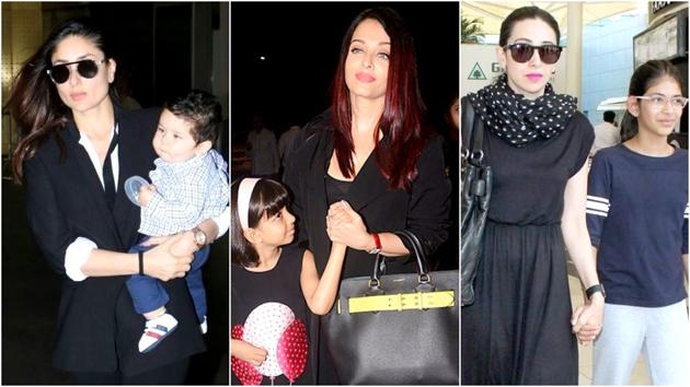 Kareena Kapoor Khan, Aishwarya Rai Bachchan and Karisma Kapoor are known for their impeccable airport style. (Instagram)