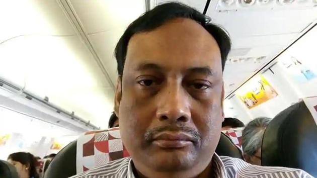 Jadavpur University professor Kanak Sarkar who sparked off a row after his Facebook post comparing girls’ virginity to a ‘sealed bottle or sealed packet’ went viral.(Facebook Photo)