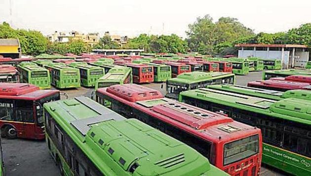 The Delhi government said designs for the five new bus terminals have been finalised and their tenders are expected to be released in February.(HT File)