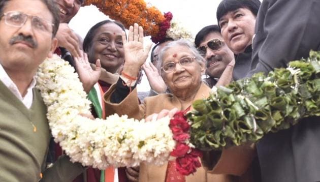 Sheila Dikshit took over as Delhi Congress chief on Wednesday.(HT Photo/Sanjeev Verma) Sheila Dikshit took over as Delhi Congress chief on Wednesday.(HT Photo/Sanjeev Verma)
