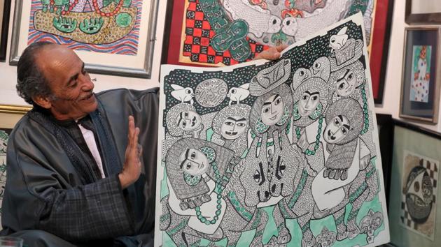 “He is reviving heritage. He is reviving things that we might have lost over the years,” el-Gebaly added. Despite the introduction and acclaim of his work among international audiences, el-Shark prefers to remain in the village of his birth and runs art programs for local children. (Mohamed Abd El Ghany / REUTERS)
