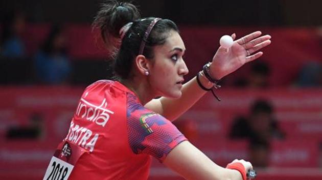 A file photo of 2018 Asian Games medallist Mannika Batra.(AFP)