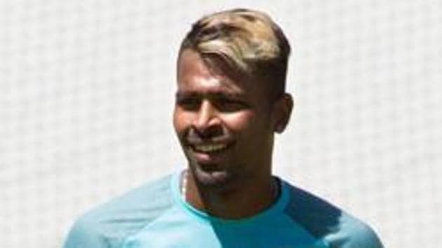 File picture of Hardik Pandya(AFP)