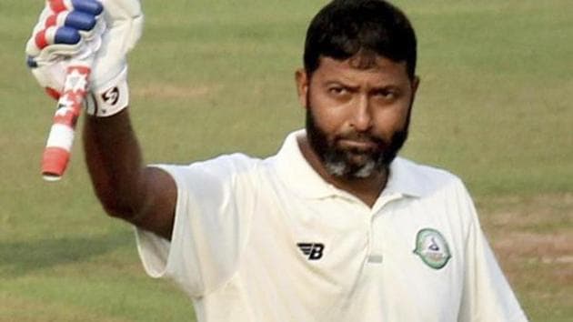 File image of Wasim Jaffer.(PTI)