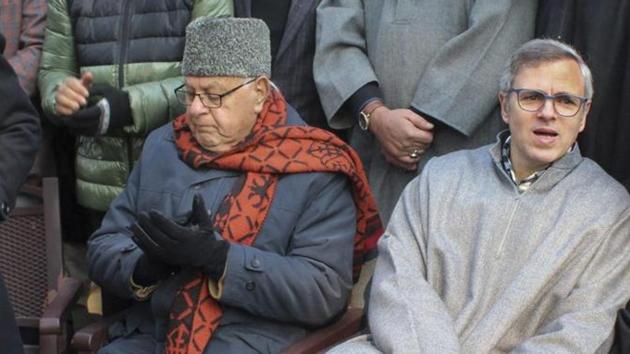 National Conference president Farooq Abdullah and party vice-president Omar Abdullah, have visited south Kashmir on two separate occasions in the last four days. (PTI) National Conference president Farooq Abdullah and party vice-president Omar Abdullah, have visited south Kashmir on two separate occasions in the last four days. (PTI)