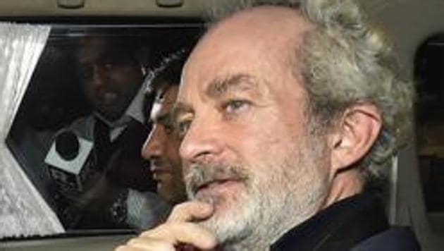 AgustaWestland scam accused Michel Christian at CBI headquarters in New Delhi on December 5. (AP Photo) AgustaWestland scam accused Michel Christian at CBI headquarters in New Delhi on December 5. (AP Photo)