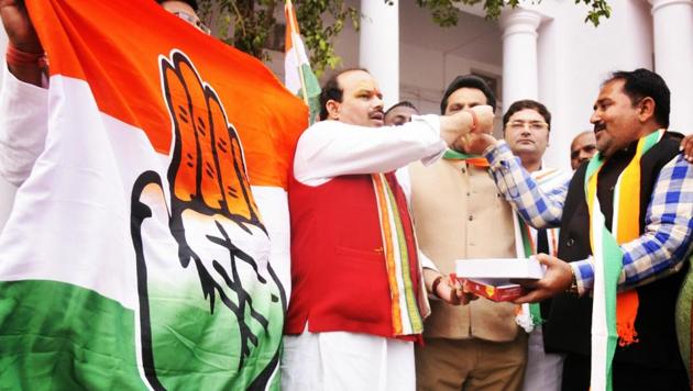 The new element — appropriating contestable berths by eliminating competition at a seat-sharing stage — is on account of the Congress’s shrunken base and the growth of regional parties and the BJP. (Deepak Gupta /Hindustan Times) The new element — appropriating contestable berths by eliminating competition at a seat-sharing stage — is on account of the Congress’s shrunken base and the growth of regional parties and the BJP. (Deepak Gupta /Hindustan Times)
