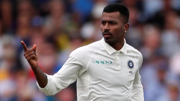 Hardik Pandya celebrates taking the wicket of England's Jonny Bairstow. (REUTERS) Hardik Pandya celebrates taking the wicket of England's Jonny Bairstow. (REUTERS)