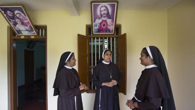 The nuns have since been hounded, asked to vacate their convent in Kuravilangad (Kottayam) and proceed to their previous vocations by their mother superior.(AP/File Photo)