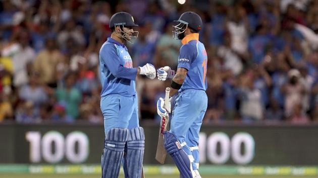 File picture of MS Dhoni, Virat Kohli(AP)