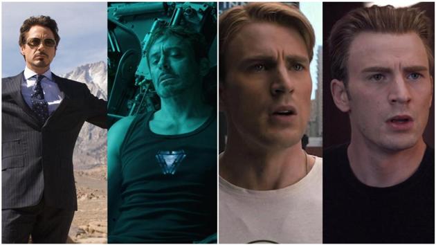 Tony Stark and Steve Rogers are all sad and hopeless in their pictures from 10 years later.