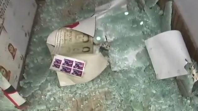 Militants carried out two grenade attacks on security forces in Kashmir, including one in the Lal Chowk area of the city, on Friday but there were no reports of any casualty.(ANI Photo)