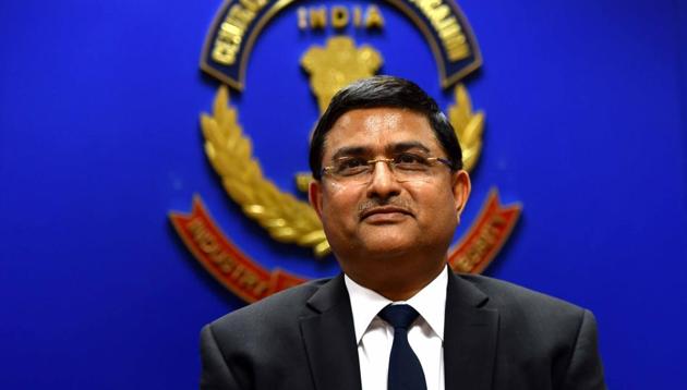 Rakesh Asthana appointed director of civil aviation security. (Photo by Arun Sharma/ Hindustan Times)(Arun Sharma/HT PHOTO)