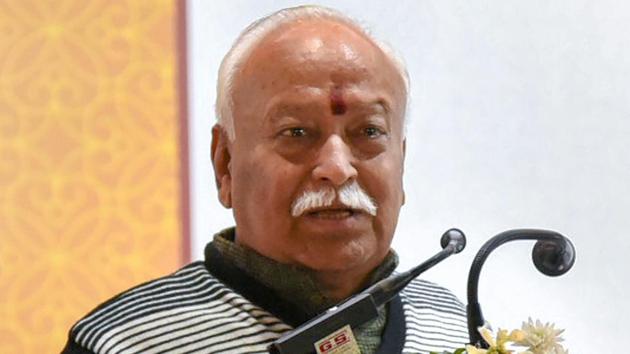 RSS chief Mohan Bhagwat Mohan Bhagwat rued that soldiers were dying along the country’s borders when there was no war going on. (PTI) RSS chief Mohan Bhagwat Mohan Bhagwat rued that soldiers were dying along the country’s borders when there was no war going on. (PTI)