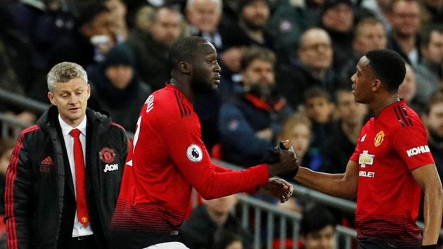 File image of Manchester United's Romelu Lukaku coming on as a substitute to replace Anthony Martial. (Action Images via Reuters) File image of Manchester United's Romelu Lukaku coming on as a substitute to replace Anthony Martial. (Action Images via Reuters)