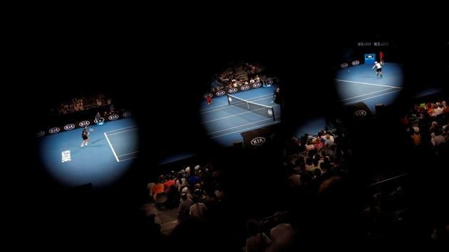 Britain’s Andy Murray in action during a round one match against Spain’s Roberto Bautista Agut during the Australian Open at the Melbourne Arena in Melbourne, Australia. (Edgar Su / REUTERS) Britain’s Andy Murray in action during a round one match against Spain’s Roberto Bautista Agut during the Australian Open at the Melbourne Arena in Melbourne, Australia. (Edgar Su / REUTERS)