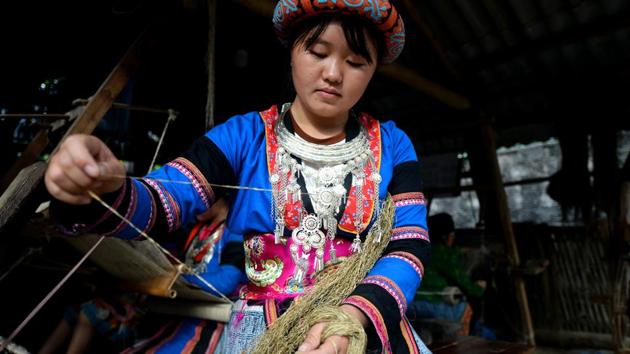 Thao Thi Van was just two when her mother disappeared during a trip to the market, likely taken by traffickers preying on women from the Hmong hill tribes of northern Vietnam to sell as brides or into brothels in China. Now aged 13 she is still haunted by the fate of her mother but has found some solace at the cooperative. (Nhac Nguyen / AFP) Thao Thi Van was just two when her mother disappeared during a trip to the market, likely taken by traffickers preying on women from the Hmong hill tribes of northern Vietnam to sell as brides or into brothels in China. Now aged 13 she is still haunted by the fate of her mother but has found some solace at the cooperative. (Nhac Nguyen / AFP)