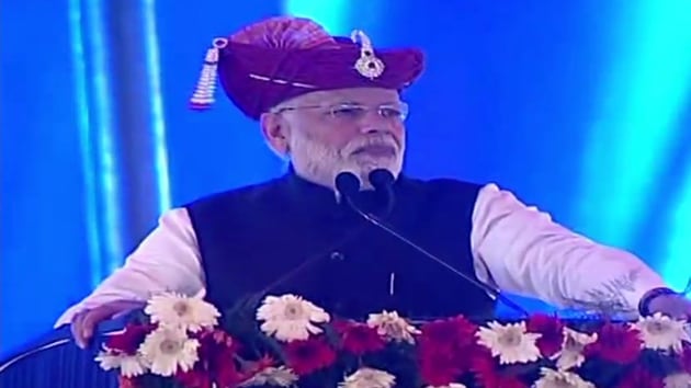 PM Modi made the statement while speaking at the vibrant Gujarat Summit.(ANI Photo)