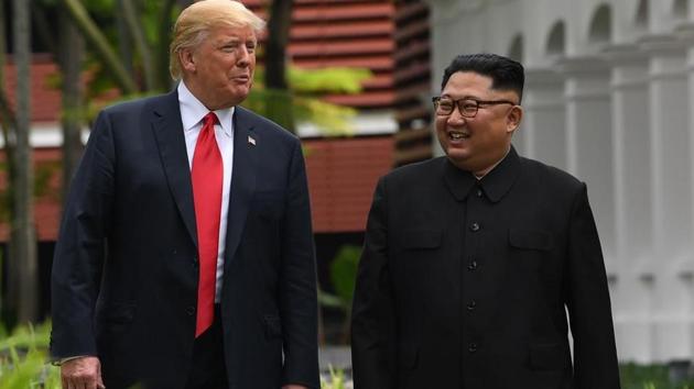 President Donald Trump will hold a second summit with North Korean leader Kim Jong Un to try to broker a deal to coax the North to give up its nuclear weapons, the White House announced Friday.(AFP)