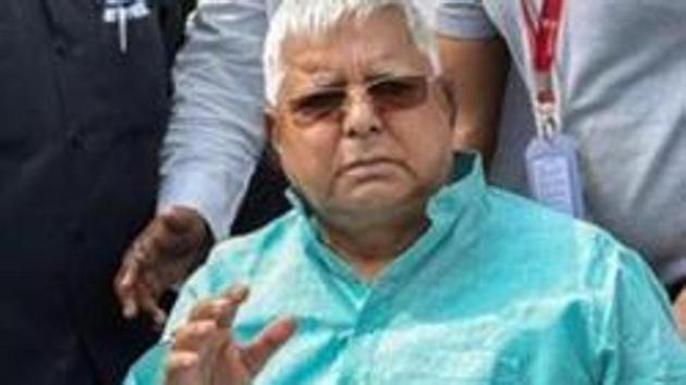 RJD chief Lalu Prasad was on Saturday granted bail by a Delhi court in the Indian Railway Catering and Tourism Corporation (IRCTC) scam case filed by the CBI.(PTI)