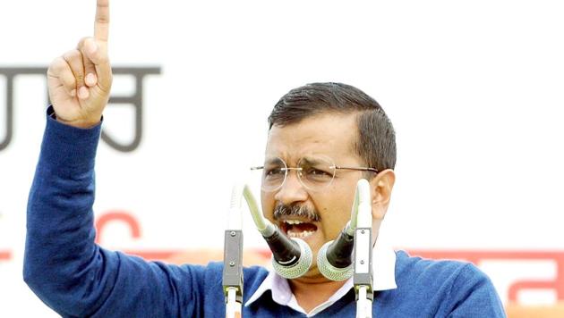 Delhi chief minister Arvind Kejriwal speaks during a rally in the presence of other AAP leaders, at Grain Market, in Barnala, Punjab, on January 20. (HT Photo/Bharat Bhushan) Delhi chief minister Arvind Kejriwal speaks during a rally in the presence of other AAP leaders, at Grain Market, in Barnala, Punjab, on January 20. (HT Photo/Bharat Bhushan)